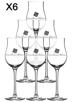 Boite 6 Verres De Dégustation Rhum Vieux