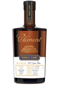Clément - Single Cask 100% Canne Bleue -Mars Soldes rhum agricole clement single cask 100 canne bleue 1