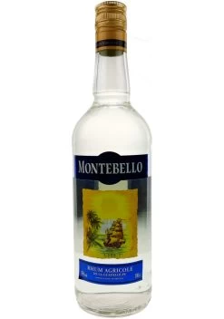 Montebello - Rhum Blanc 1L 55° (ancien Packaging)