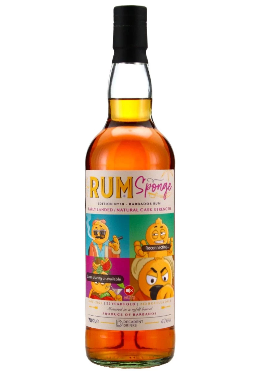 Rum Sponge - Barbados 22 Ans 2000 Edition N°18 3 Rum Sponge - Barbados 22 Ans 2000 Edition N°18