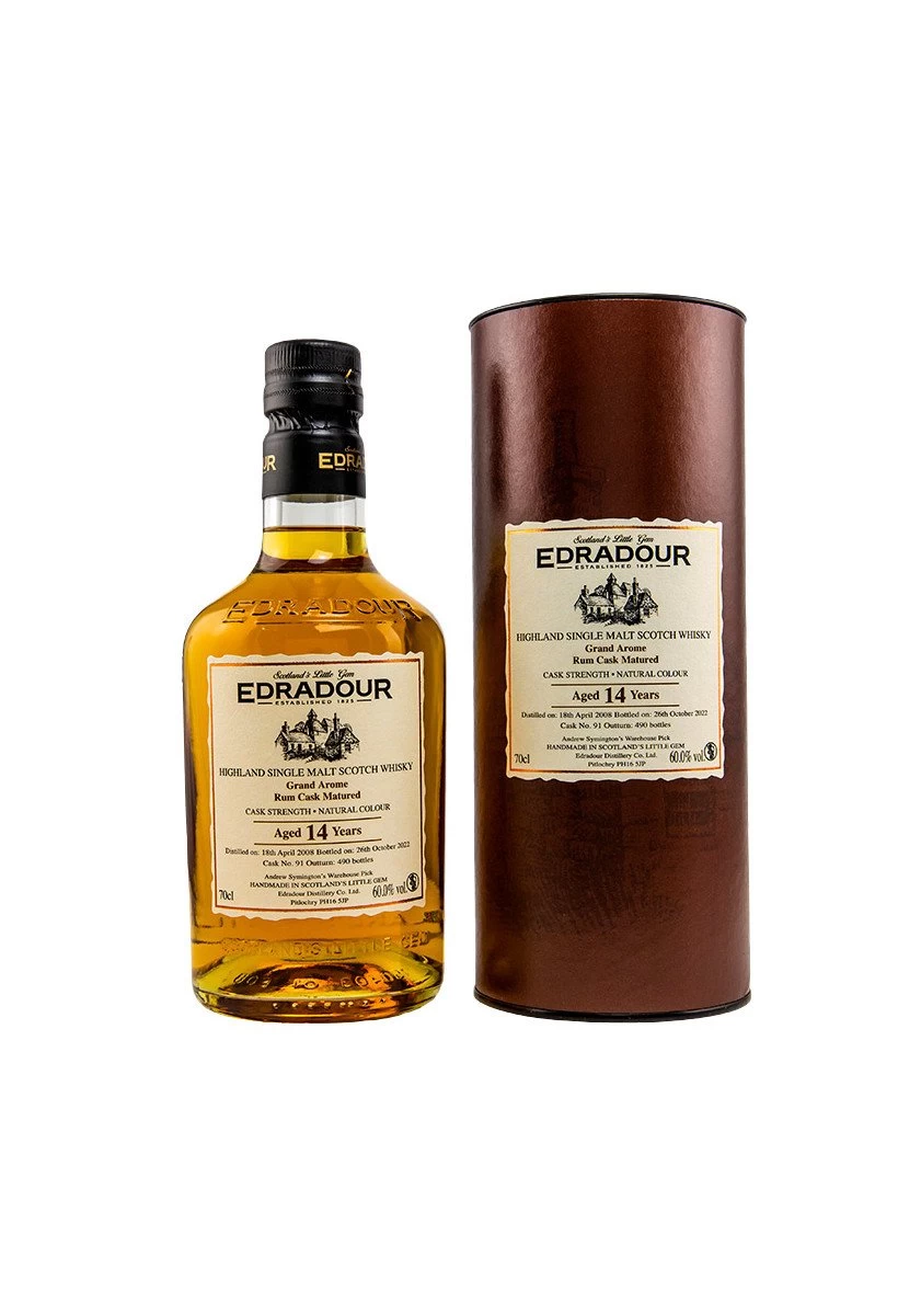 Edradour - 14 Ans 2008 Grand Arome Rum Cask 3 Edradour - 14 Ans 2008 Grand Arome Rum Cask