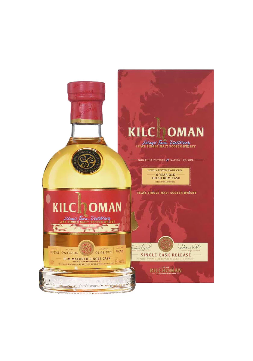 Kilchoman - Single Cask 6 Ans 2016 Rum Barrel 3 Kilchoman - Single Cask 6 Ans 2016 Rum Barrel